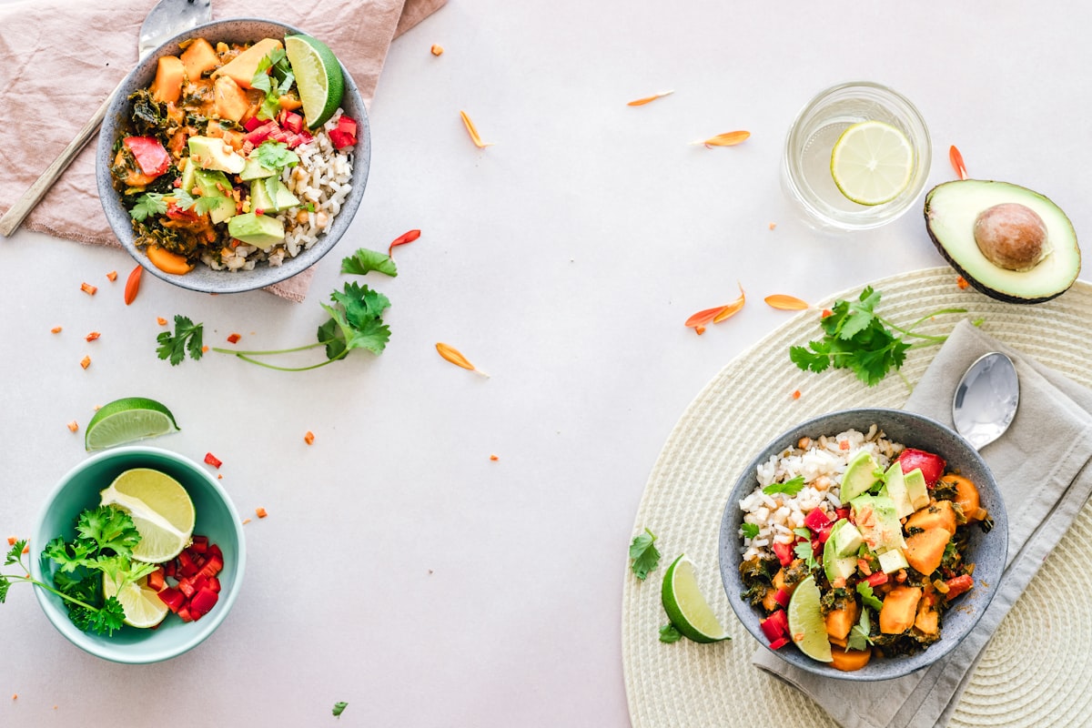 Fresh herbs and spices with health benefits
